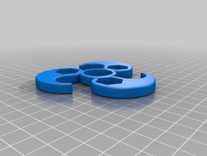 3 x m10 yin-yang fidget spinner mechanical toys customized 3d print model - Mito3D