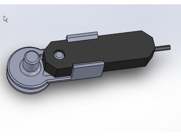support pour capteur magn tique 3dms - riders enovation chronom tre moto motor innovation riders-enovationcom 3D print model - Mito3D