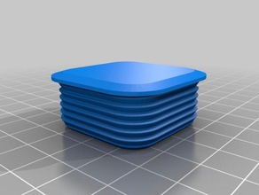 my customized cap hole 2mm tapa replacement parts 3d print model - Mito3D