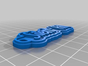 2017- isaiah keychains customized 3d print model - Mito3D