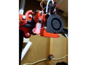reach3d prusa inspired hot end cooling fan 3d printer parts reach 3d print model - Mito3D