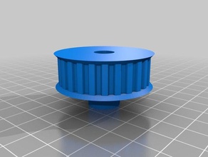 mon paramétrique personnalisé de la poulie bibliothèque - customizer optimisé pièces 3d print model - Mito3D