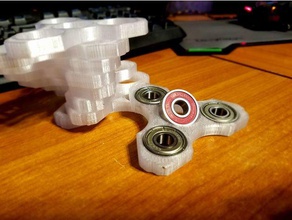 fidget spinner mechanical toys 608 608zz bearing 3d print model - Mito3D