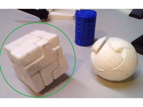 cubo de 9 rompecabezas juegos y juguetes 3d print model - Mito3D