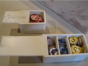 carico boardgame soluzione di storage i contenitori su misura 3d print model - Mito3D