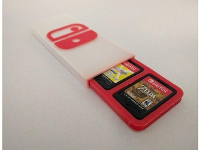 nintendo switch game case video games cartridge 3d print model - Mito3D