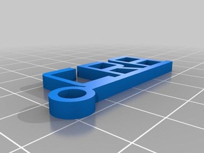 craftwolfe logo keychains customized 3d print model - Mito3D