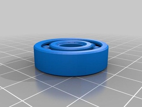printable bearing mtg life counter parts 3d print model - Mito3D