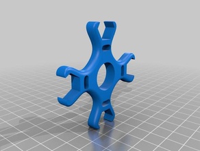 m8 m10 tuerca hexagonal fidget hilanderos 606zz de rodamiento mano spinner juguete la 3d print model - Mito3D