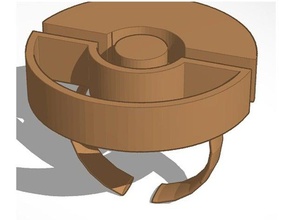 pokeball anello anelli flashforge pikachu pokemon andare 3d print model - Mito3D