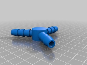 mi personalizados tubo de conexión generador al aire libre y jardín personalizado 3d print model - Mito3D