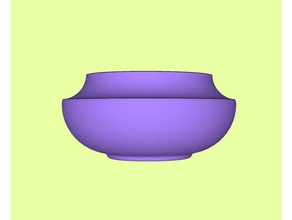 bowl 7 art container wslab 3d print model - Mito3D