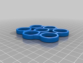 hexaspinner v2 spinner oyuncaklar ve oyunlar 3d print model - Mito3D
