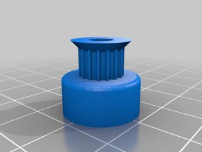gt2 pulley 2mm-6mm 16 teeth 3d printer parts customized 3d print model - Mito3D