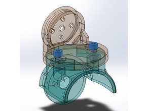 soporte elevador motor easystar ajustable toy & game accessories 3d print model - Mito3D