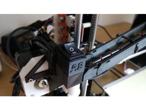 anet a8 light switch 3d printer parts mods upgrade 3d print model - Mito3D