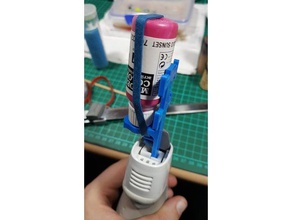 miniature paint shaker attatchment sunbeam carv-easy hobby dropper bottle reaper vallejo 3d print model - Mito3D