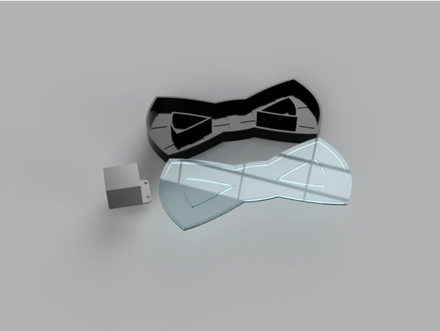 programmable bowtie accessories 3D print model - Mito3D