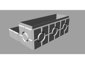 star wars-Themen-Arbeit-Feld Requisiten box wars storage storage-container 3d print model - Mito3D