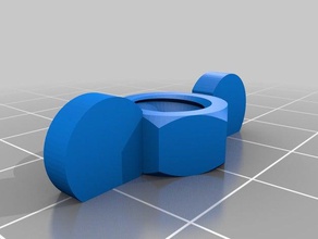 rosca con hélas pièces personnalisé 3d print model - Mito3D