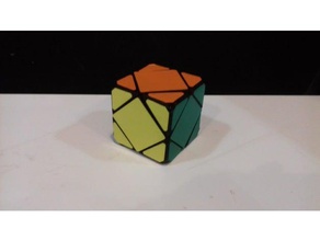 skewb 3d printed mechanism mechanical toys rubiks cube 3d print model - Mito3D