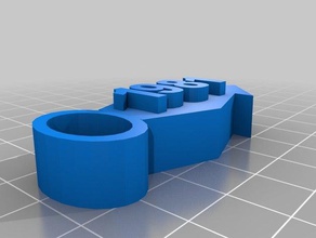 tirador cremallera A impressão 3d Impressora 3d print model - Mito3D