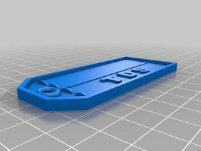 new students luggage tag 3d printing 3d print model - Mito3D
