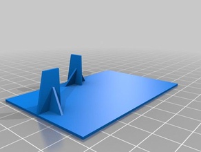 polaroid zink pogo Schreibtisch frame 2d-Kunst 3d print model - Mito3D
