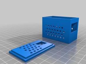 esp+oled case 3d printing 3d print model - Mito3D
