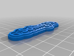 soling3d key keychains customized 3d print model - Mito3D