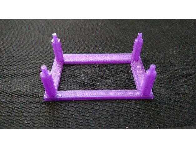 lm2596 buck conveter stand electronics converter 3D print model - Mito3D