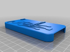 foo fighters iphone 4 case 3d printing 3d print model - Mito3D
