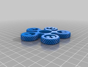 my customized fidget spinners rebel alliance mechanical toys 3d print model - Mito3D
