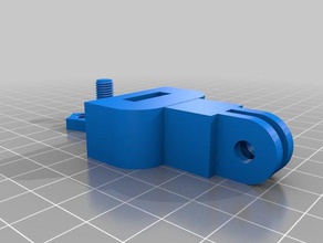 gopro 1 4 inch screw adapter camera mount monopod 3d print model - Mito3D