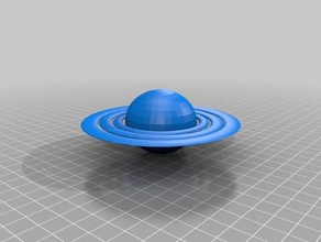 Satürn 3d baskı 3d print model - Mito3D