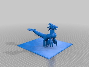 feathered velociraptor 3d printing 3d print model - Mito3D