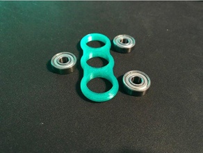 bi-strait fidget spinner edc hand zappeln Spielzeug & Spiele 608 608zz 3d print model - Mito3D