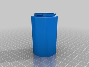 my customized bayonet crown base containers 3d print model - Mito3D