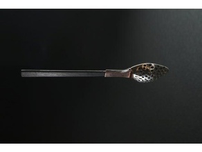 la textura de cuchara cocina y comedor 3d print model - Mito3D