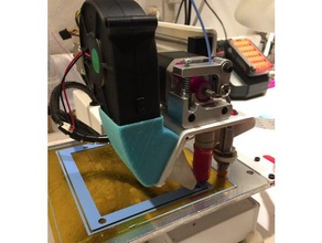 blower fan kanalı printerbot basit metal dikey daha improvified 3d yazıcı parçaları 3d print model - Mito3D