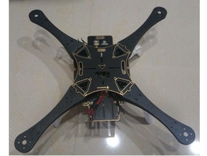 s500 quadcopter arm r c vehicles frame 3d print model - Mito3D