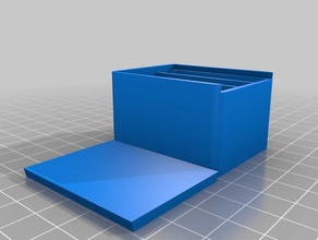 sd card box containers customized 3d print model - Mito3D