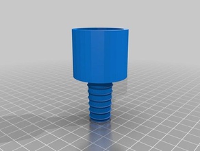 customized universal hose coupler diy 3d print model - Mito3D