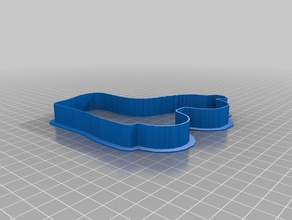 rollerskate cookie cutter kitchen & dining customized 3d print model - Mito3D