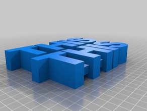 stl A impressão 3d 3d print model - Mito3D