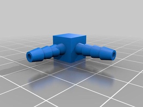 meu personalizada do tubo da tubulação de mangueira conector gerador ângulo canto exterior e jardim personalizado 3d print model - Mito3D