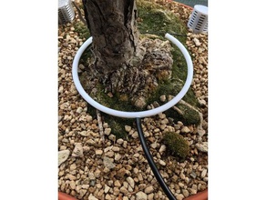 sprinkler anéis de vasos bonsai exterior e jardim pote shonin 3d print model - Mito3D