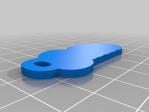 de la base llaveros personalizado 3d print model - Mito3D