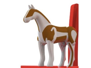 cavallo animali animale creatura dnd dungeon dungeonsanddragons dungeons dragons cavalli pony ride 3d print model - Mito3D