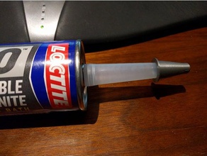 10 oz tubo de masilla tapa los hogares el calafateo la pistola 3d print model - Mito3D